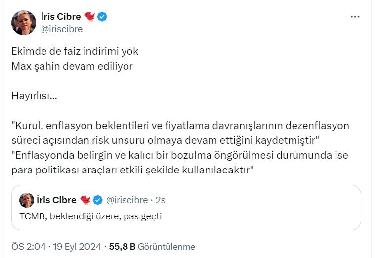 Ekonomistler faizin sabit kalmasını değerlendirdi: Ekim ayında faiz indirimi olacak mı? 4